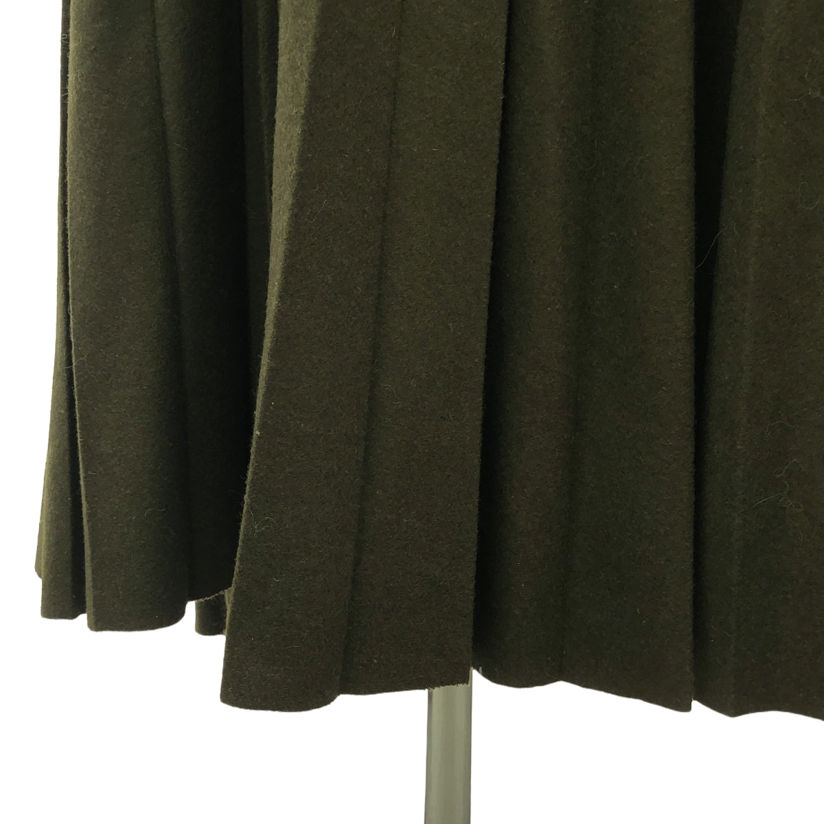 sacai / サカイ | Zip Detail Pleated Skirt / 異素材 切替 プリーツ レイヤード スカート | 2 | レディース