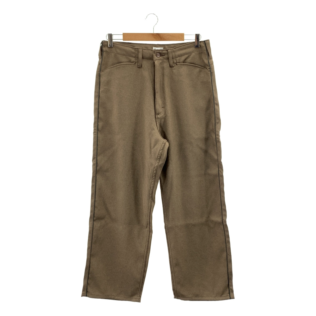 WRANGLER / 랭글러 | × Schott 사이드 라인 스트레이트 팬츠 | M | 남성