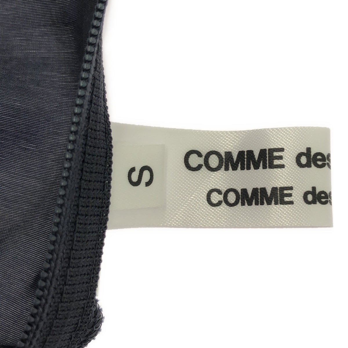 COMME des GARCONS COMME des GARCONS / Comme des | 2015SS | Cupra back zip blouse pullover top | S | Women's