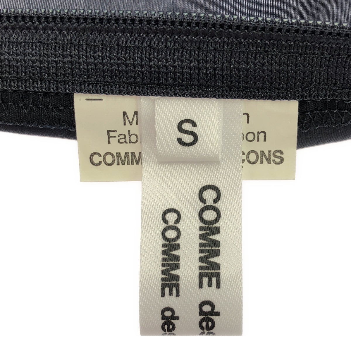COMME des GARCONS COMME des GARCONS / Comme des | 2015SS | Cupra back zip blouse pullover top | S | Women's