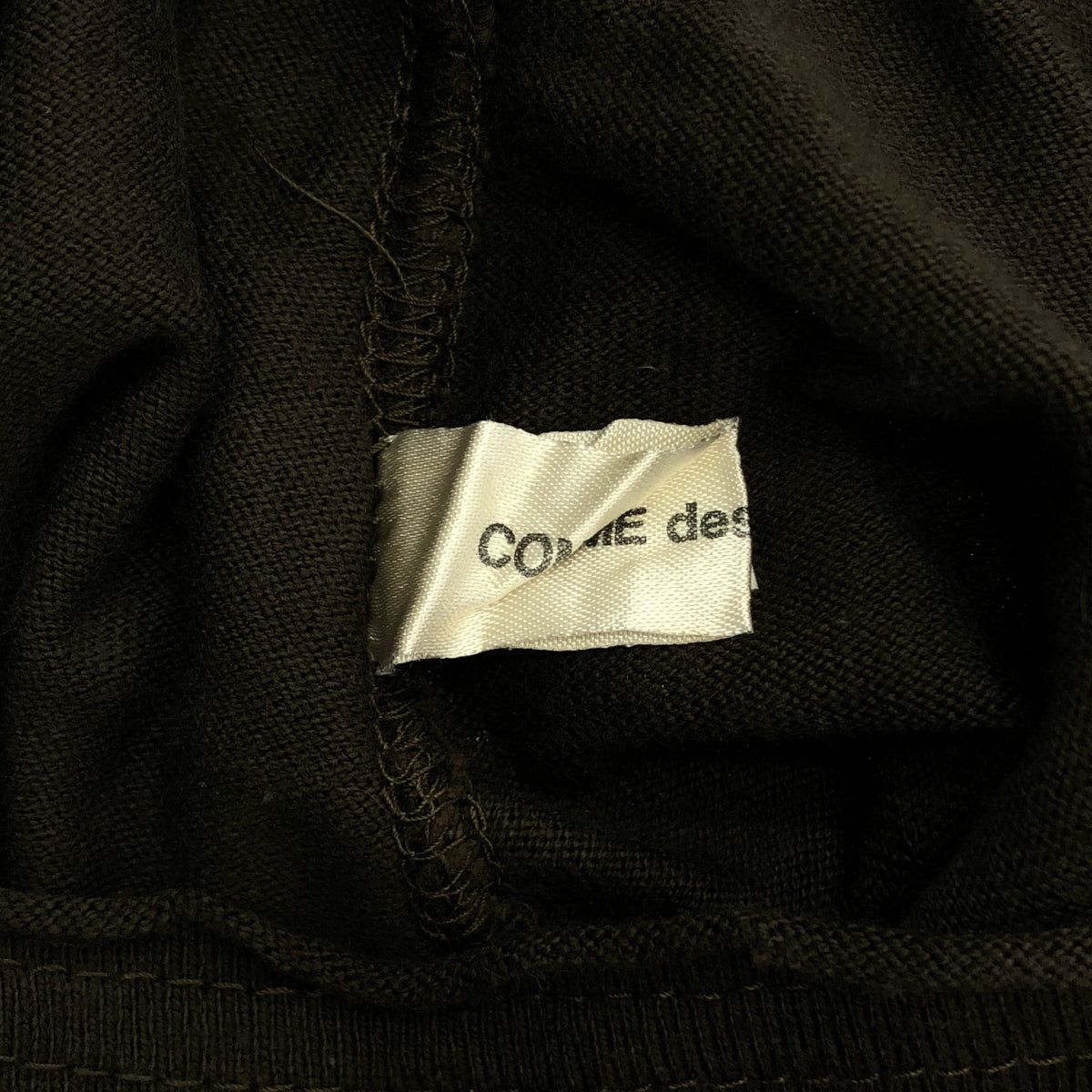 COMME des GARCONS / コムデギャルソン | 2003SS | コットン ハイネック カットオフ Tシャツ カットソー |