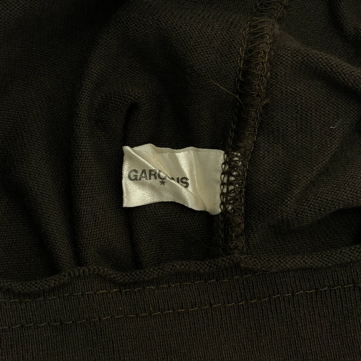 COMME des GARCONS / コムデギャルソン | 2003SS | コットン ハイネック カットオフ Tシャツ カットソー |