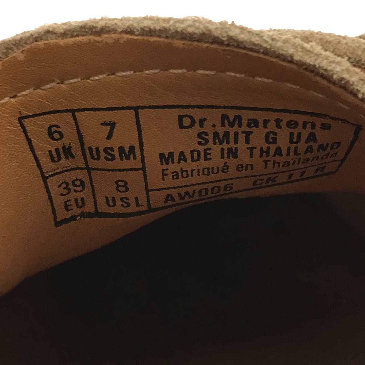 Dr.Martens / ドクターマーチン | × UNITED ARROWS & SONS SMITH G UA / スエード レザー シューズ | UK6 | メンズ