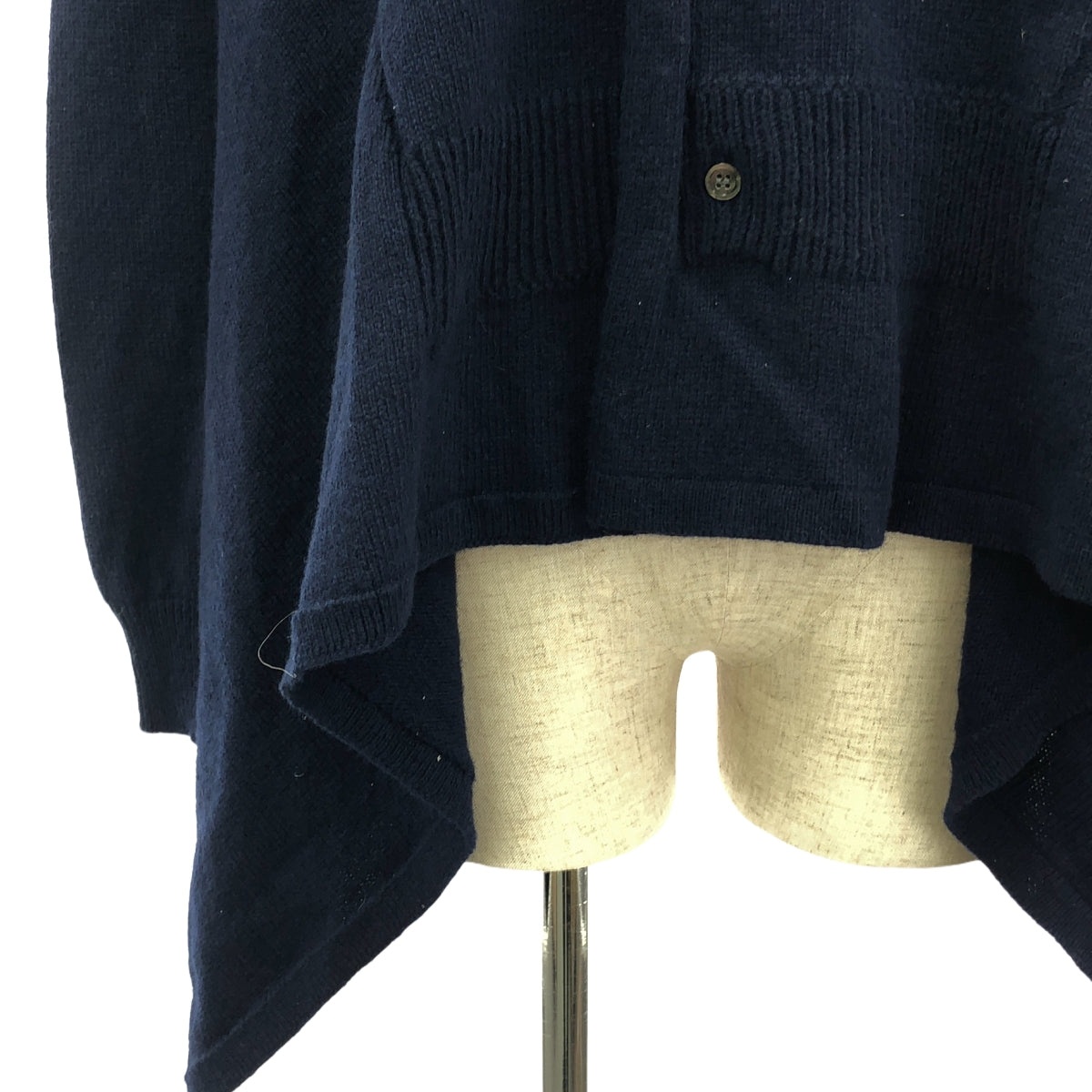 COMME des GARCONS | 2009AW | Wool draped shawl collar cardigan | M | Women's
