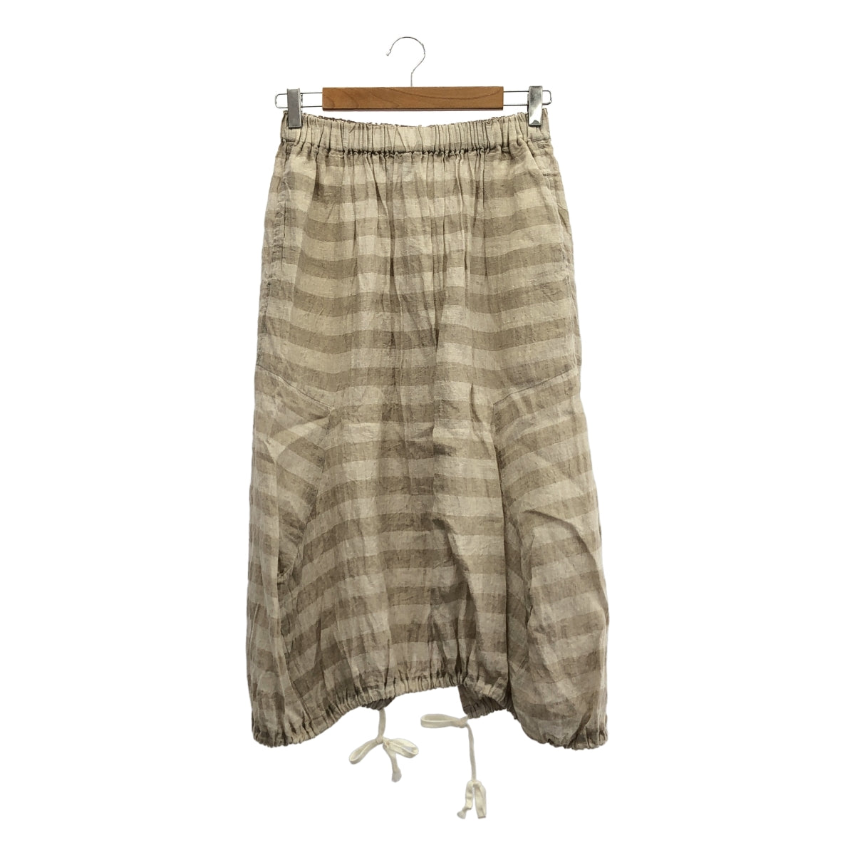 COMME des GARCONS COMME des GARCONS / 콤콤 | 2013SS | 린넨 테두리 스커트 | XS |
