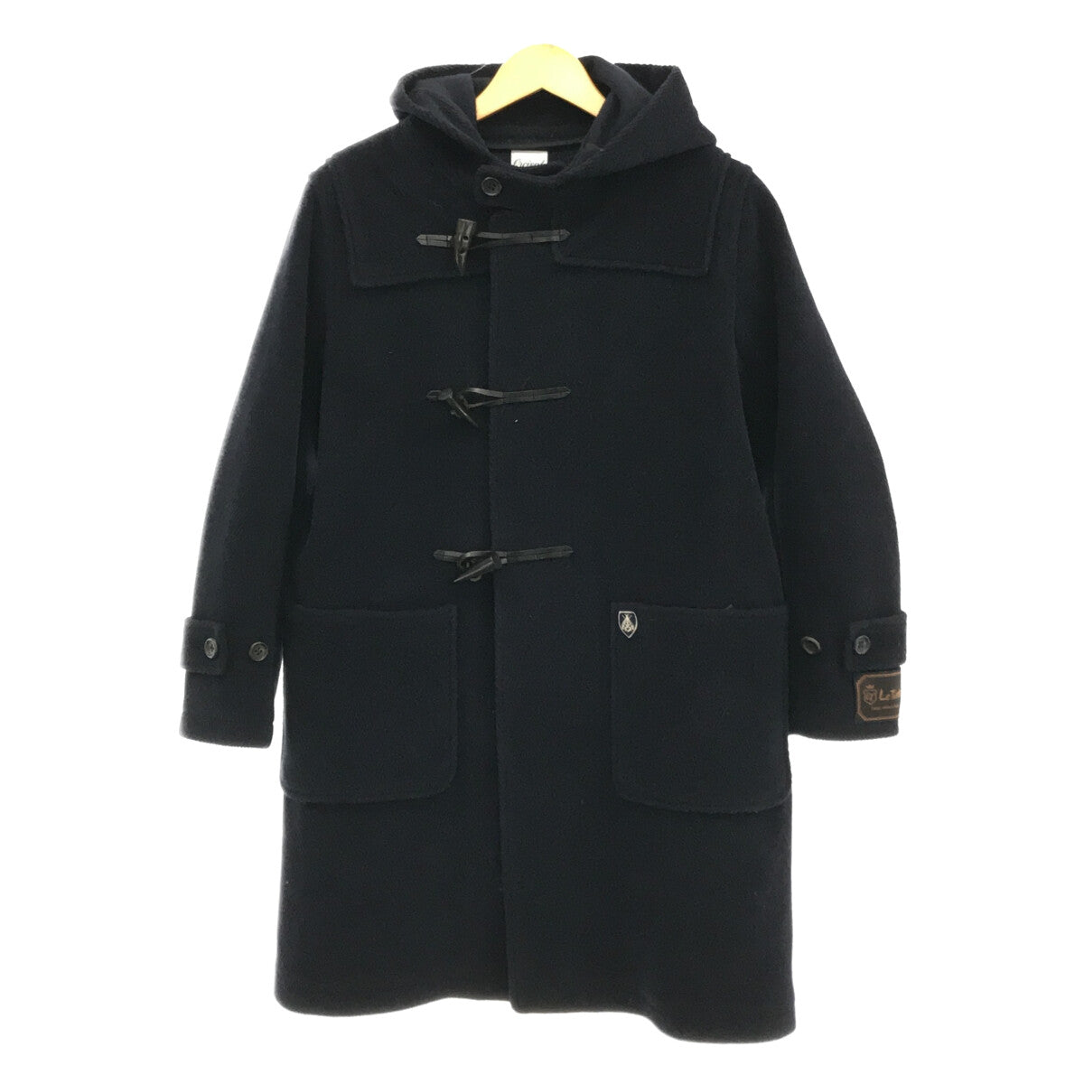 ORCIVAL / 奧爾西瓦爾 | LE TINTE 羊毛純色粗呢大衣 Letinte | 1 |海軍 |女性的