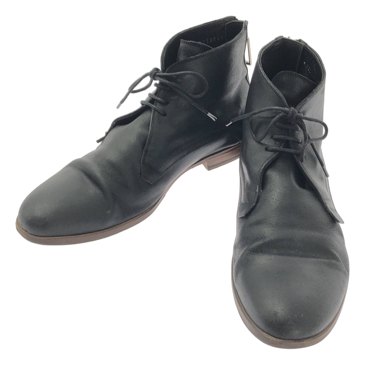 Dior homme / ディオールオム | スエードレザー バックジップ チャッカ