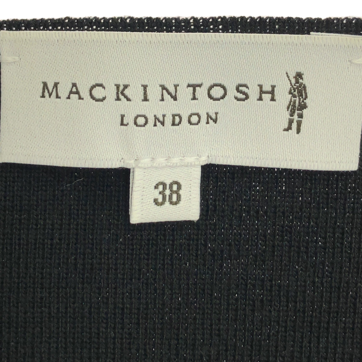 MACKINTOSH LONDON / マッキントッシュロンドン | クリアニットフルニードルジレ | 38 |