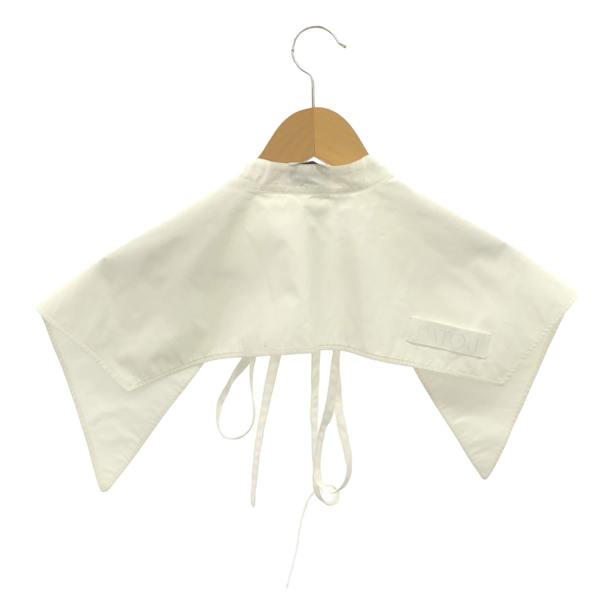 【美品】 PATOU / パトゥ | オーガニックコットンポプリン カラー ペティット 付け襟 | TU | ホワイト