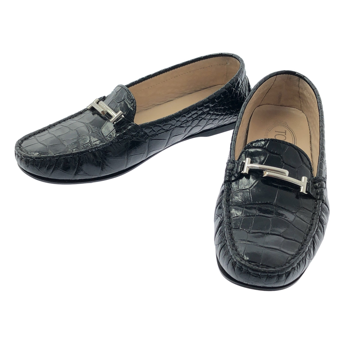 中古・古着通販】TOD'S (トッズ) ドライビングシューズ ネイビー