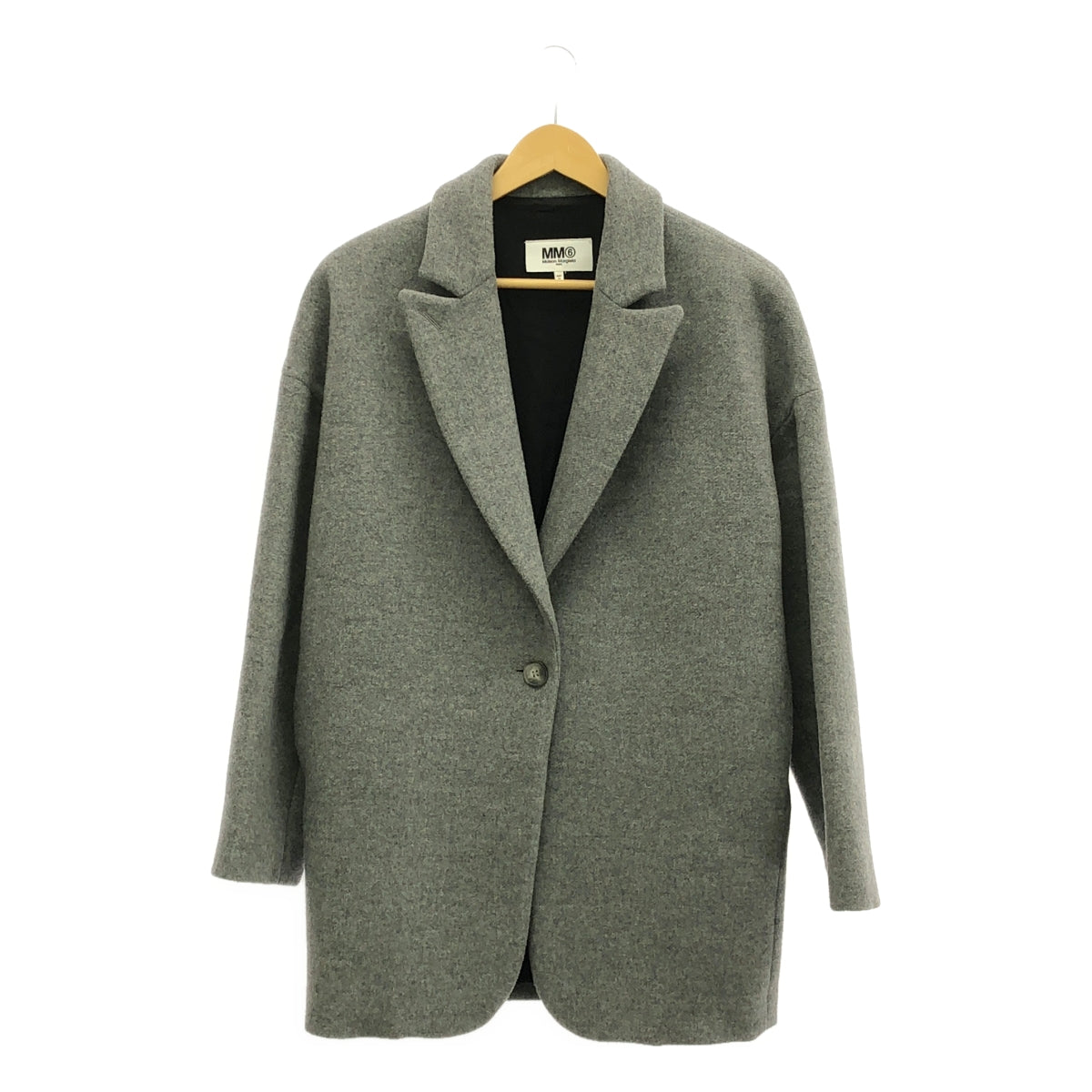 MM6 Maison Margiela | Wool Chesterfield Coat | Size 38 | Women's