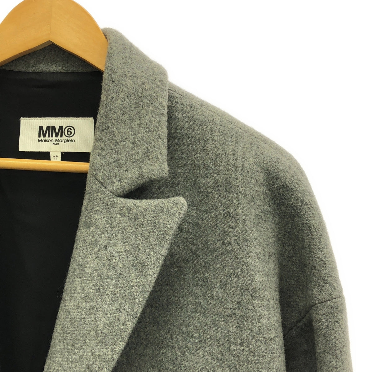 MM6 Maison Margiela | Wool Chesterfield Coat | Size 38 | Women's