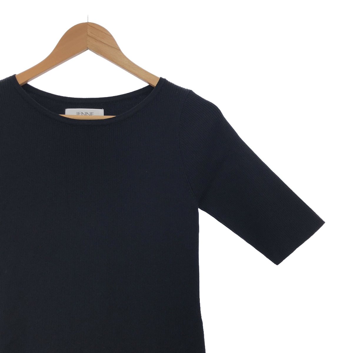 JENNE | Long rib knit dress | L | Women's