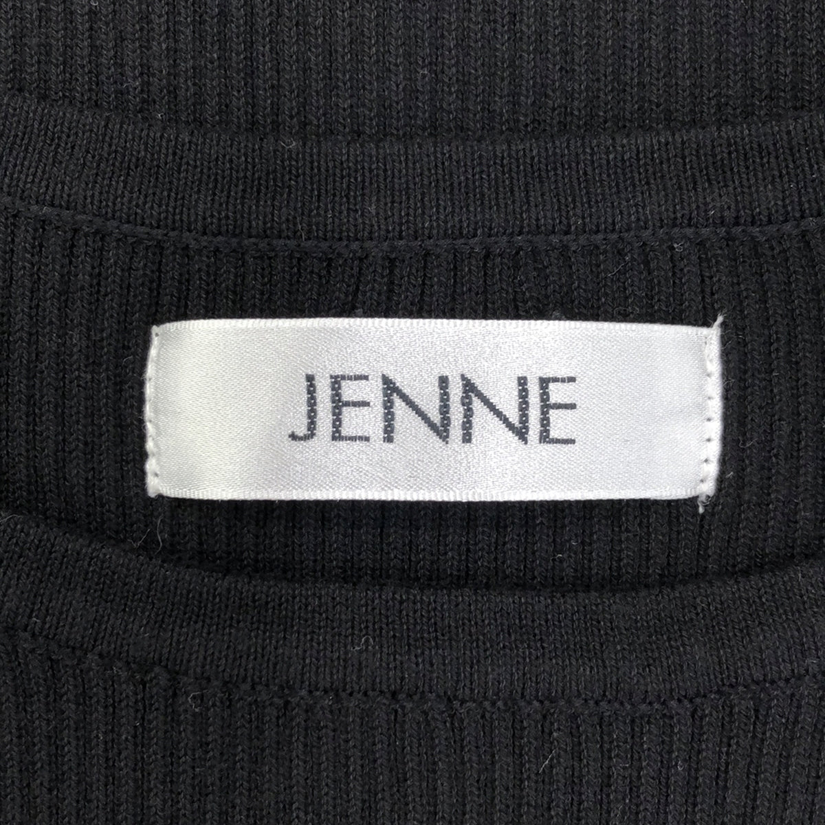 JENNE | Long rib knit dress | L | Women's