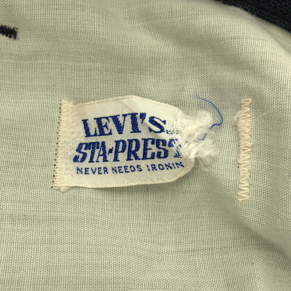 Levi's | Estimated 1970s - vintage / Vintage big E 42talon engraved 12 STA-PREST bootcut flare pants |