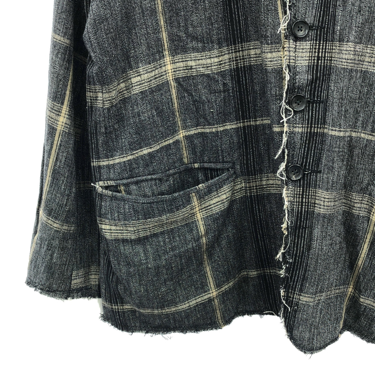 【美品】 NICENESS / ナイスネス | シングルブレスト ジャケット / 総裏地 | L | グレー系 | メンズ