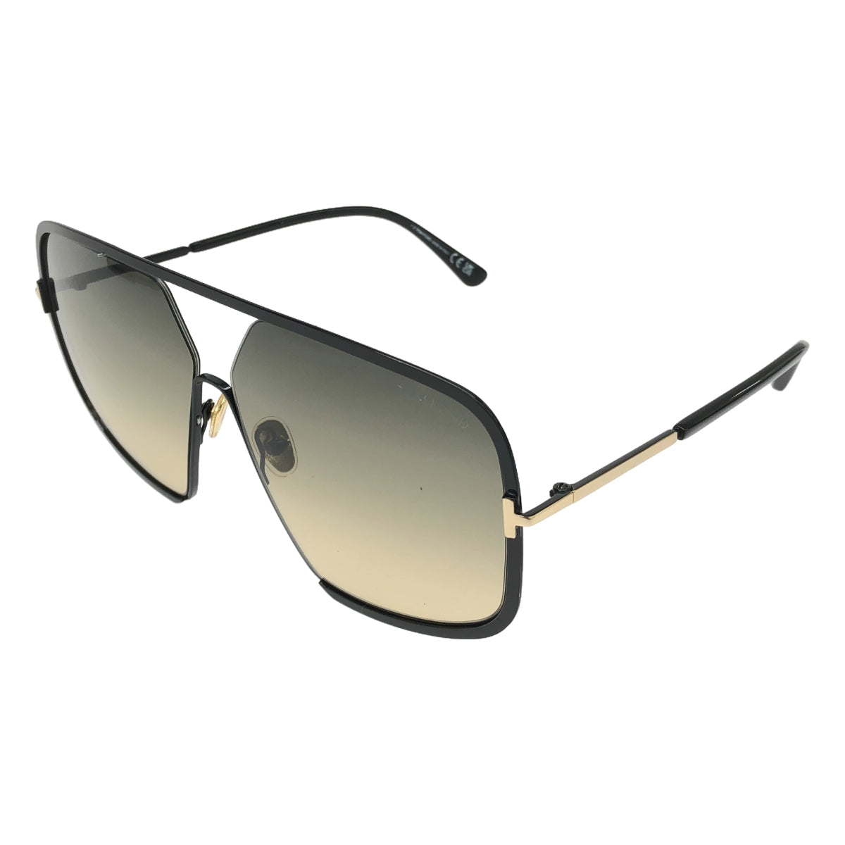 【美品】 TOM FORD / トムフォード | TF867 WARREN-02 01B サングラス | 63□12 135 | ブラック | レディース