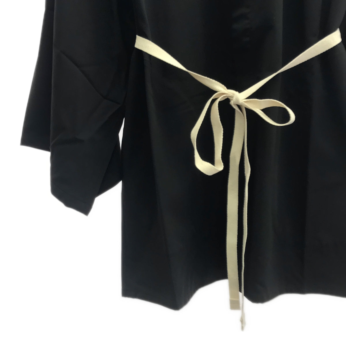 【신품】 prasthana / 프라스타나 | long loop big sleeve shirt 반팔 셔츠 | M | 블랙 | 남성