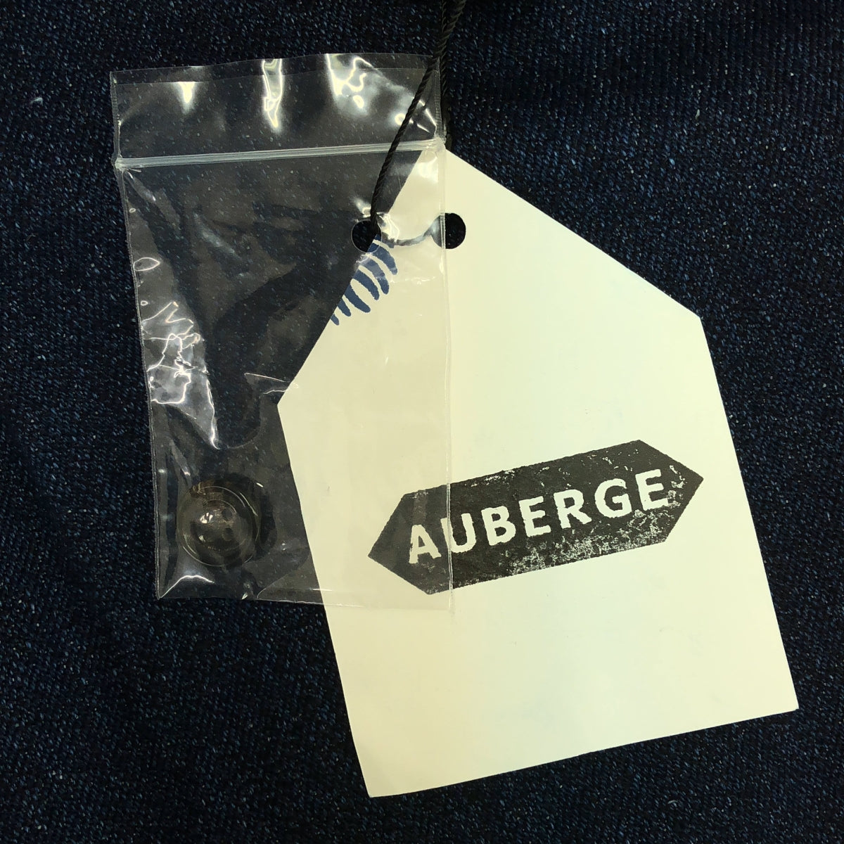 AUBERGE / オーベルジュ | JARDIN FR コットンシルクリネン シンチバック デニムパンツ | 44 | メンズ