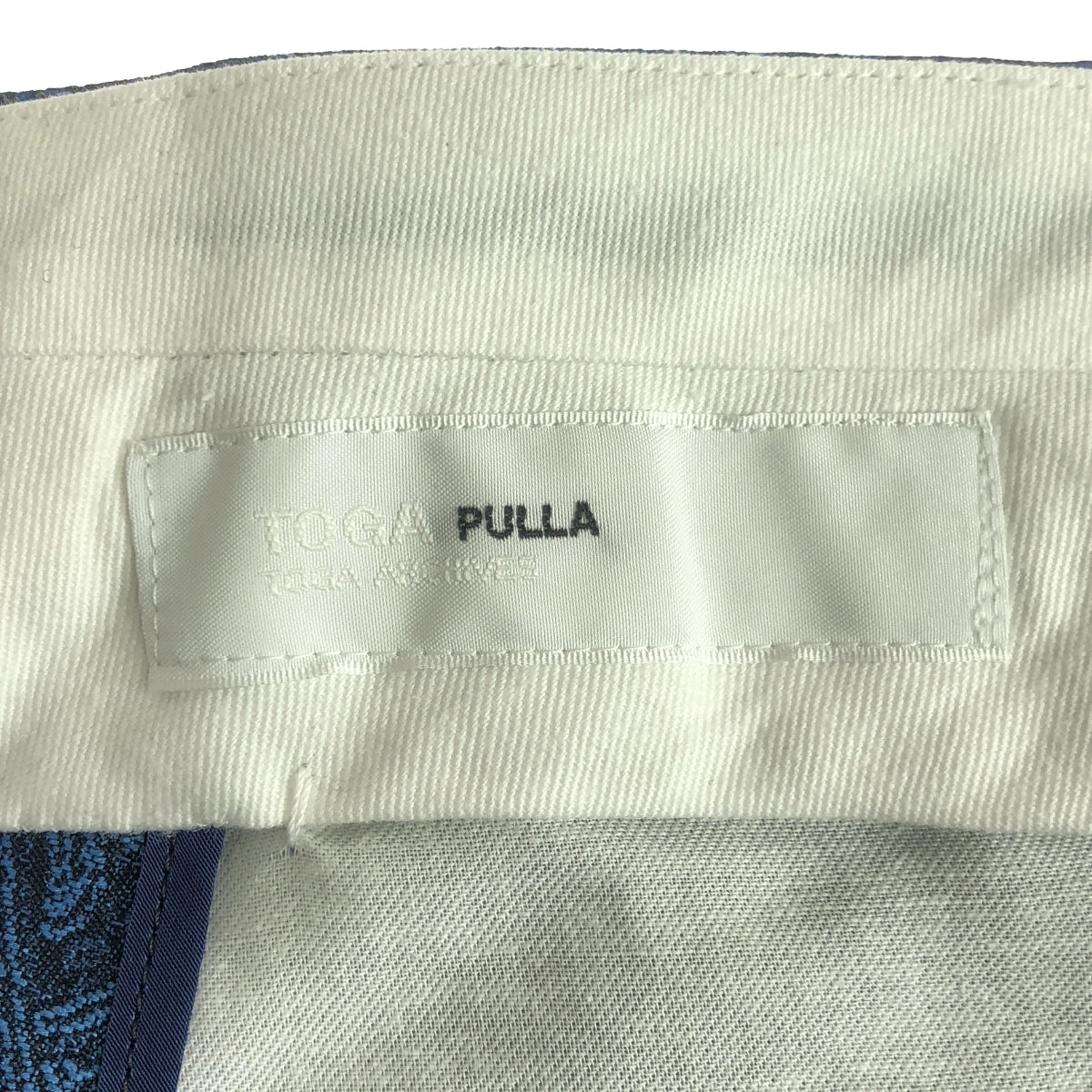 TOGA PULLA / トーガプルラ | ダブルアジャスター キュプラジャガードパンツ | 36 |
