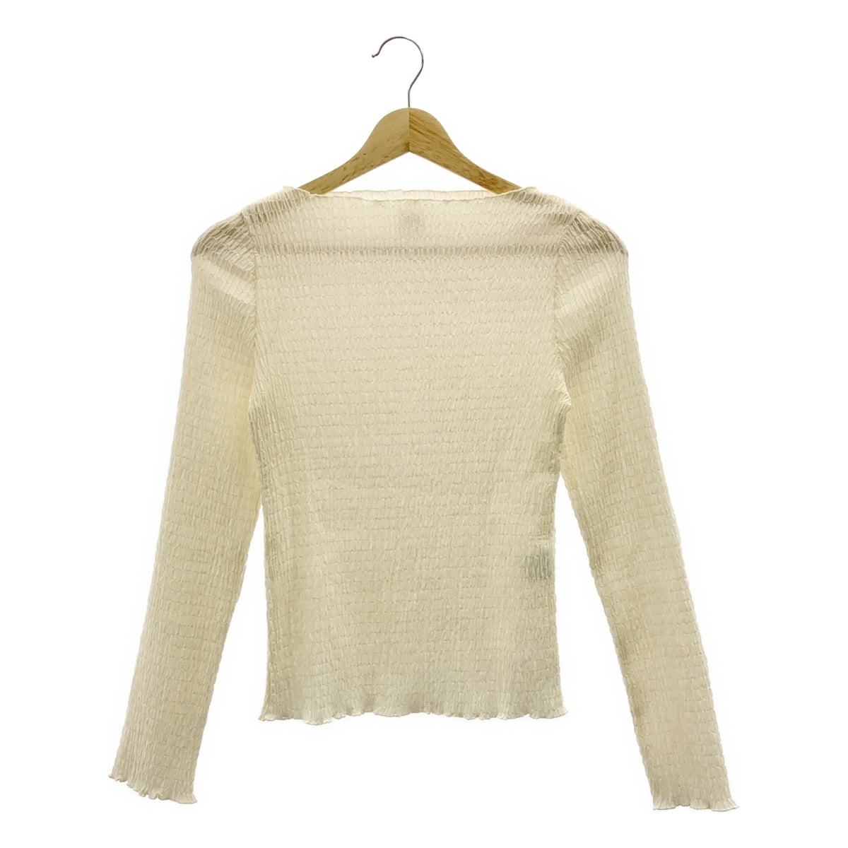 Ron Herman | 聚酯褶皺長袖上衣 | XS | 女款