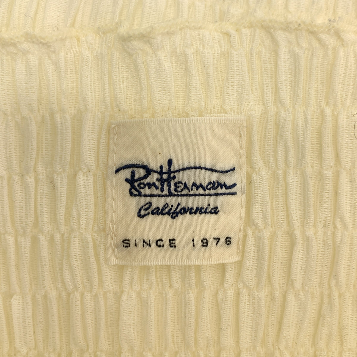 Ron Herman | 聚酯褶皺長袖上衣 | XS | 女款