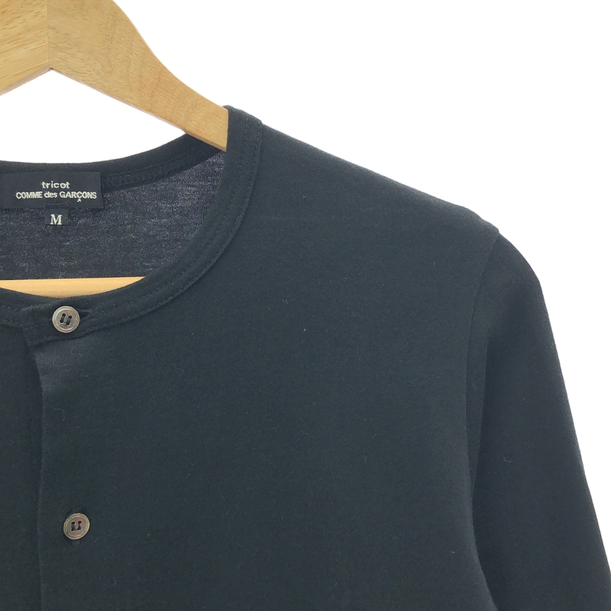 tricot COMME des GARCONS | 2014AW | 棉質圓領開襟衫 | M | 女款