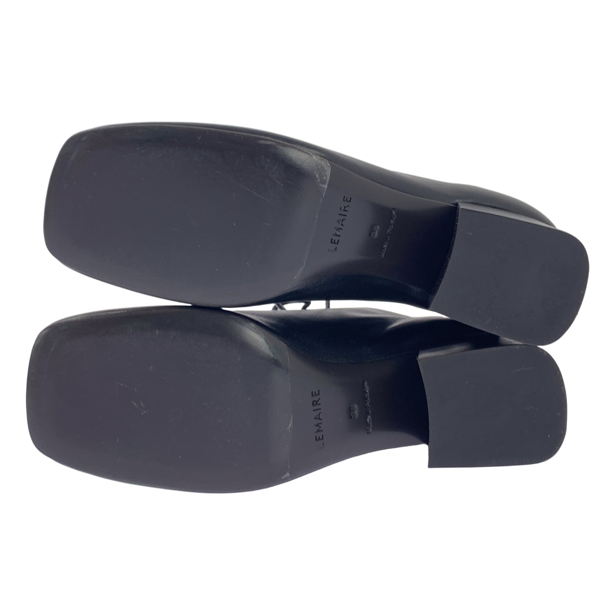 LEMAIRE / Lemaire | SOURIS CLASSIC DERBIES 55 / 羊皮納帕皮革德比鞋 | 38 | 女款