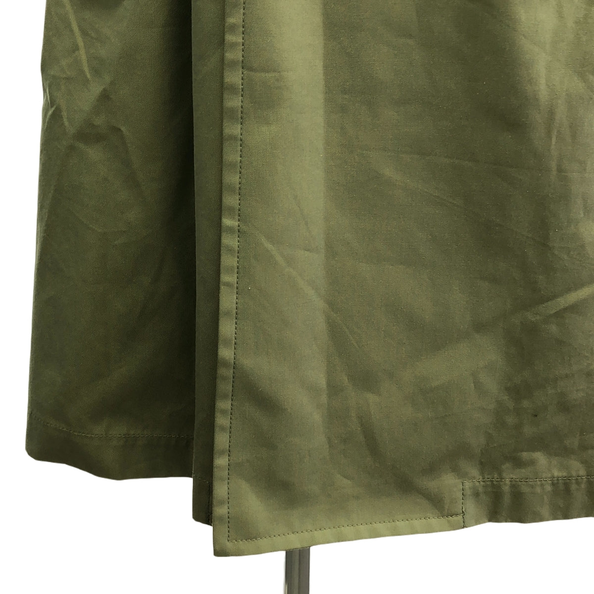 COMME des GARCONS COMME des GARCONS / コムコム | 2016AW | コットン ショートスリーブ トレンチ コート | S | カーキ | レディース