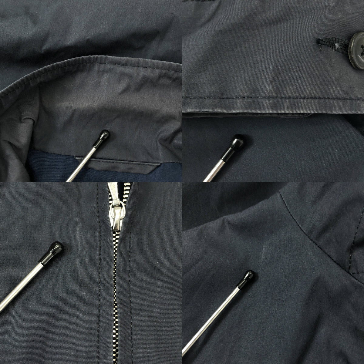 HEUGN / 유겐 | 더블 어저스터 풀 Zip 재킷 블루존 | 2 | Navy | 남성