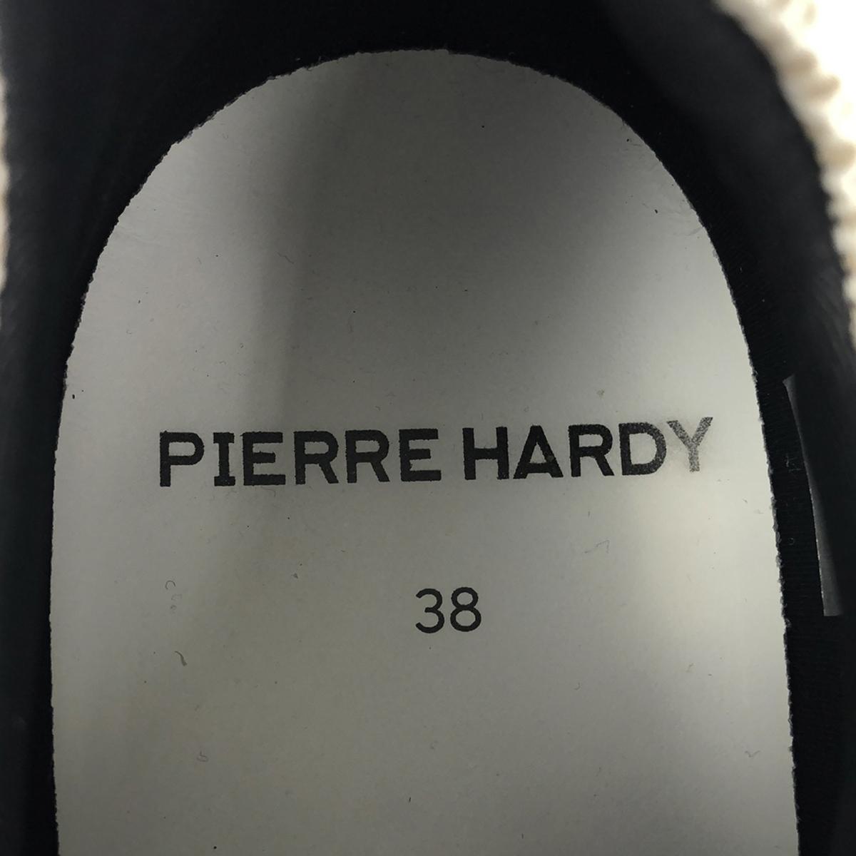 PIERRE HARDY / ピエールアルディ | レザー 切替 ローカット スニーカー | 38 | ホワイト/ピンク/ボルドー系 | レディース