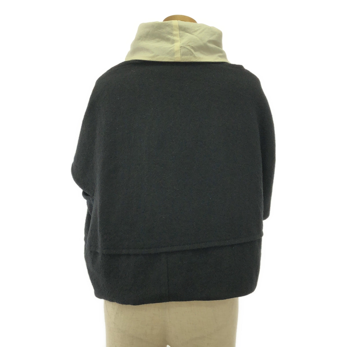 tricot COMME des GARCONS / トリココムデギャルソン | 2010AW | ウール フロントリボン ケープジャケット | S | レディース