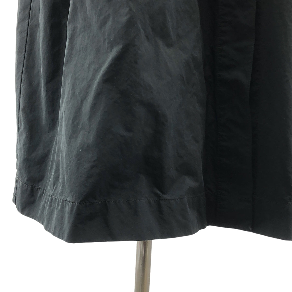 R&D.M.Co / Old Man's Tailor | GARMENT DYE FLY FRONT SMOCK DRESS Nylon blend gathered dress | F | Women's