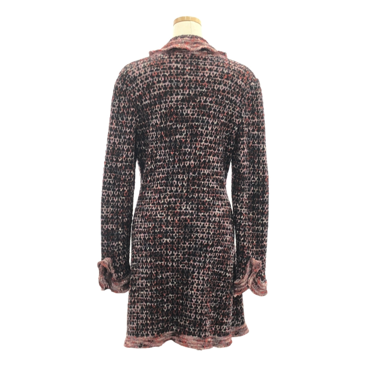 CHANEL / シャネル | 90s〜 / 1997AW ココマーク ボタン フリル コーディガン ニット コート | 38 | レディース
