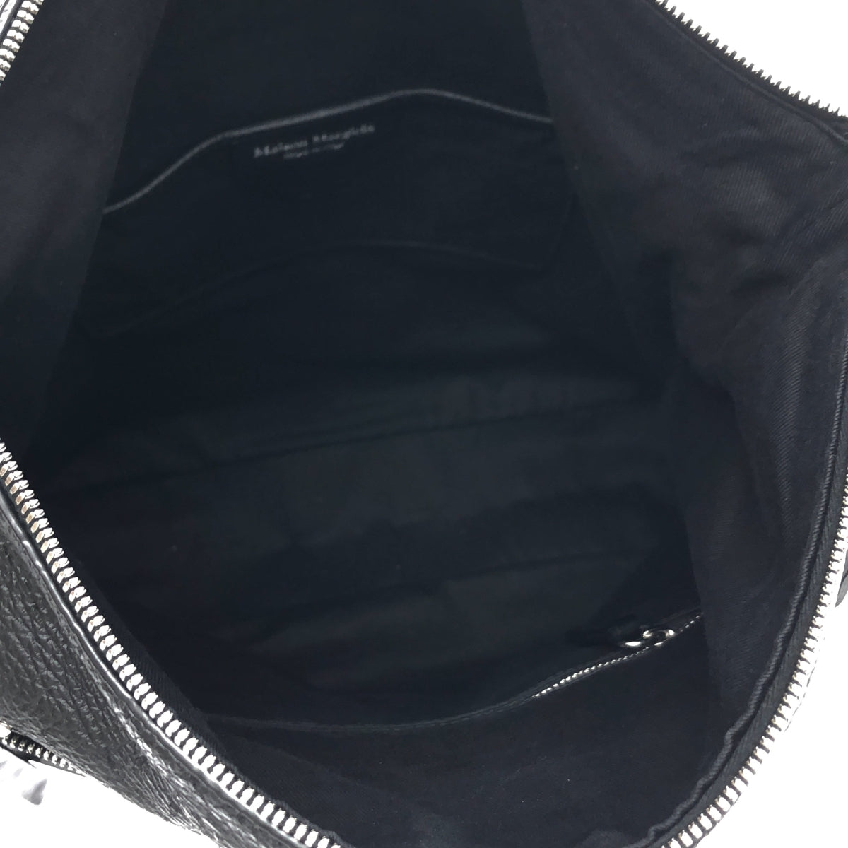 Maison Margiela | SOFT 5AC MULTIFUNCTION Leather Shoulder Bag | Black | Men's