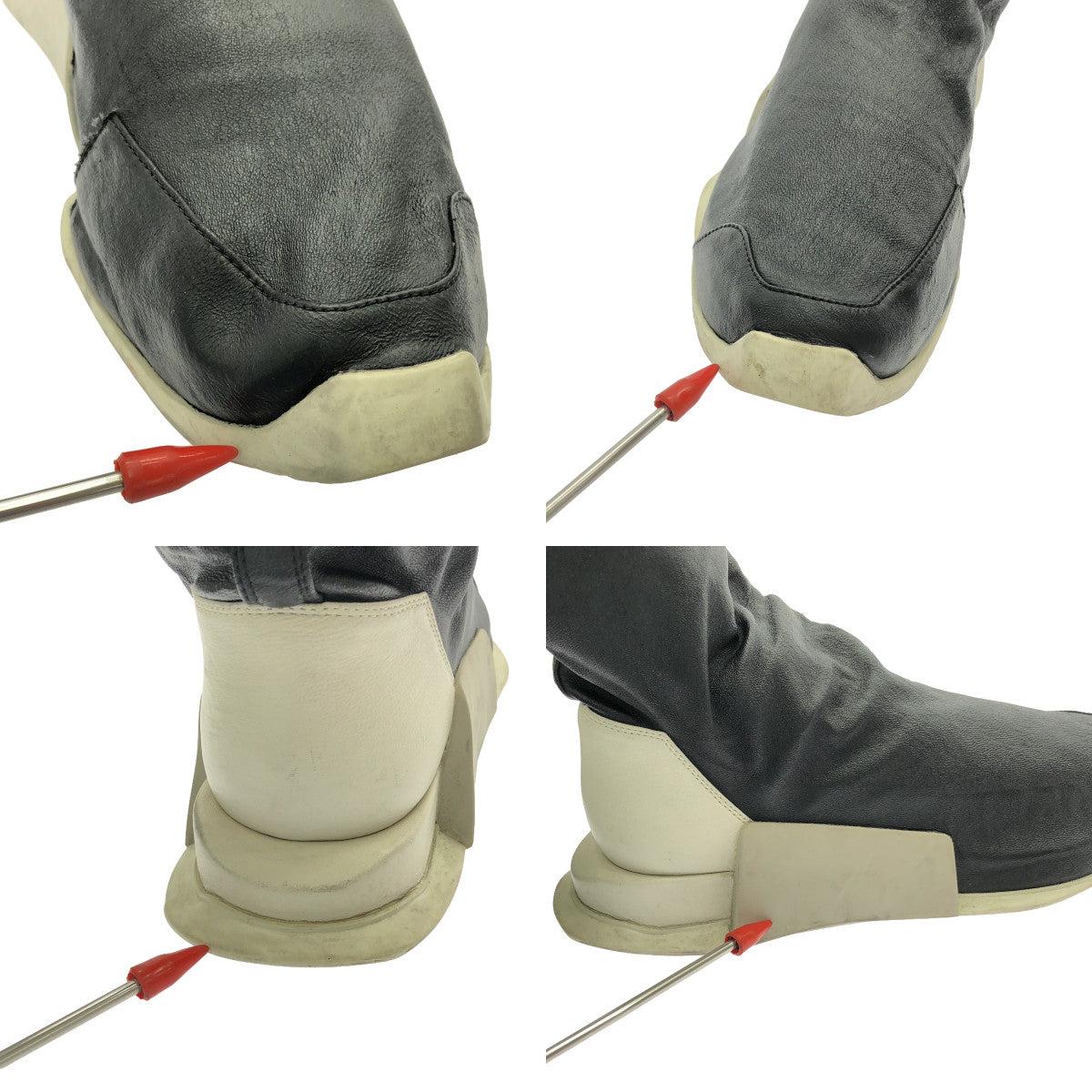 Rick Owens | 2017SS | BY2932 ADIDAS LEVEL RUNNER HIGH | 27.5 | Black | Men's