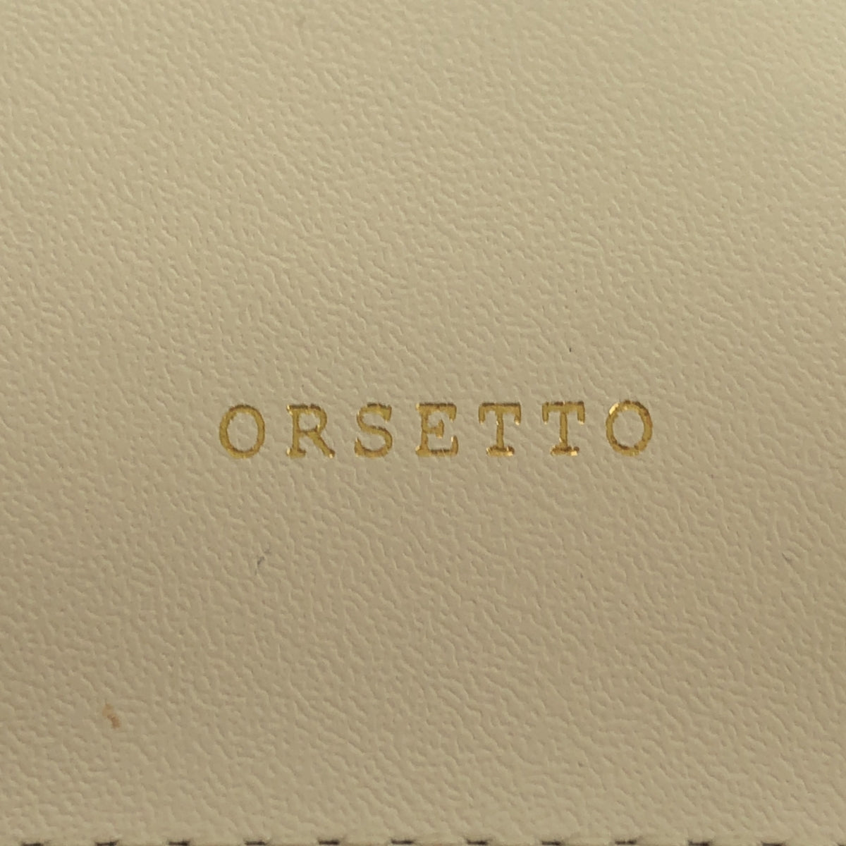 【美品】 ORSETTO / オルセット | COLLANA モバイル スマホ チェーンショルダーバッグ | アイボリー | レディース