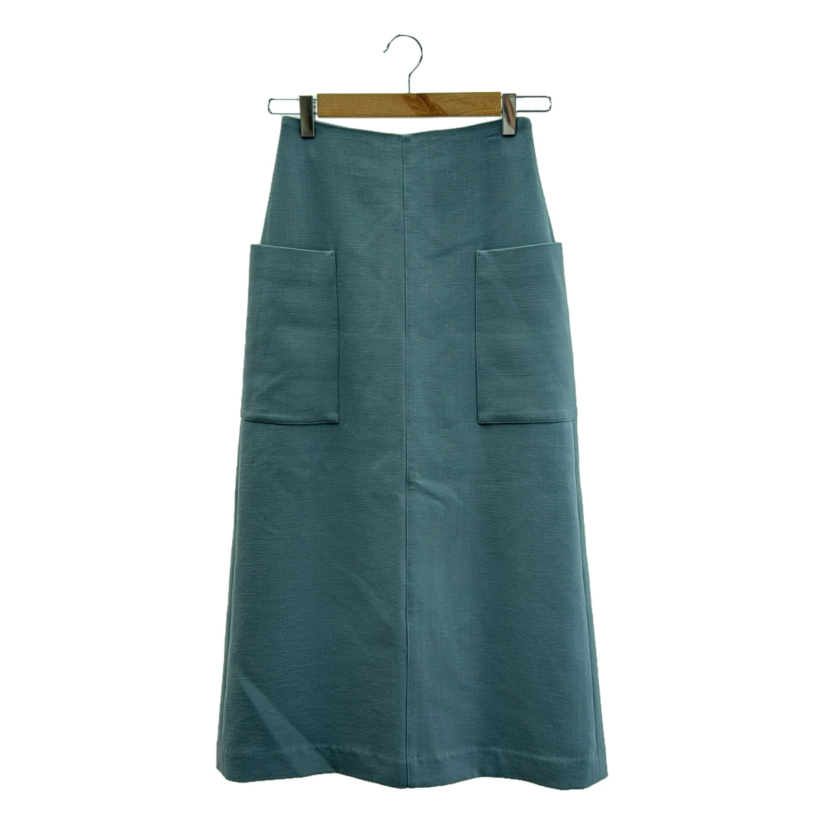 AURALEE / オーラリー | TENSE WOOL DOUBLE CLOTH SKIRT ウール ダブルクロス スカート | 0 | グレー系 | レディース