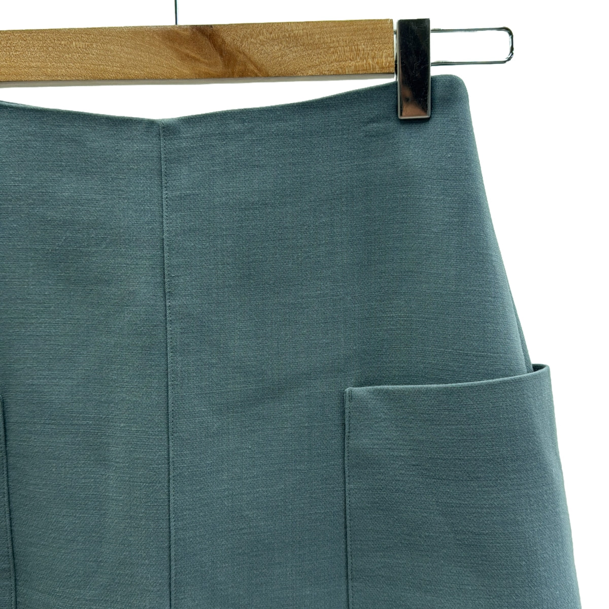 AURALEE / オーラリー | TENSE WOOL DOUBLE CLOTH SKIRT ウール ダブルクロス スカート | 0 | グレー系 | レディース