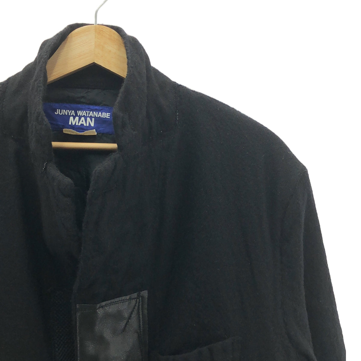 JUNYA WATANABE MAN / ジュンヤワタナベマン | 2023AW | ウール サージ製品縮絨 パッチワークコート | L | メンズ