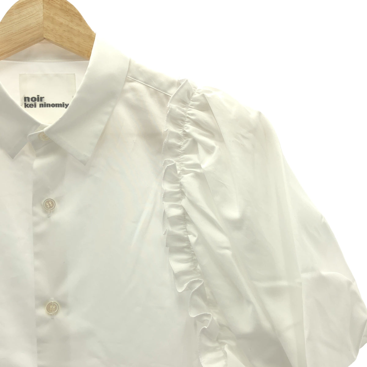 noir kei ninomiya / ノワールケイニノミヤ | 2025SS | パフスリーブシャツ ブラウス | S | レディース