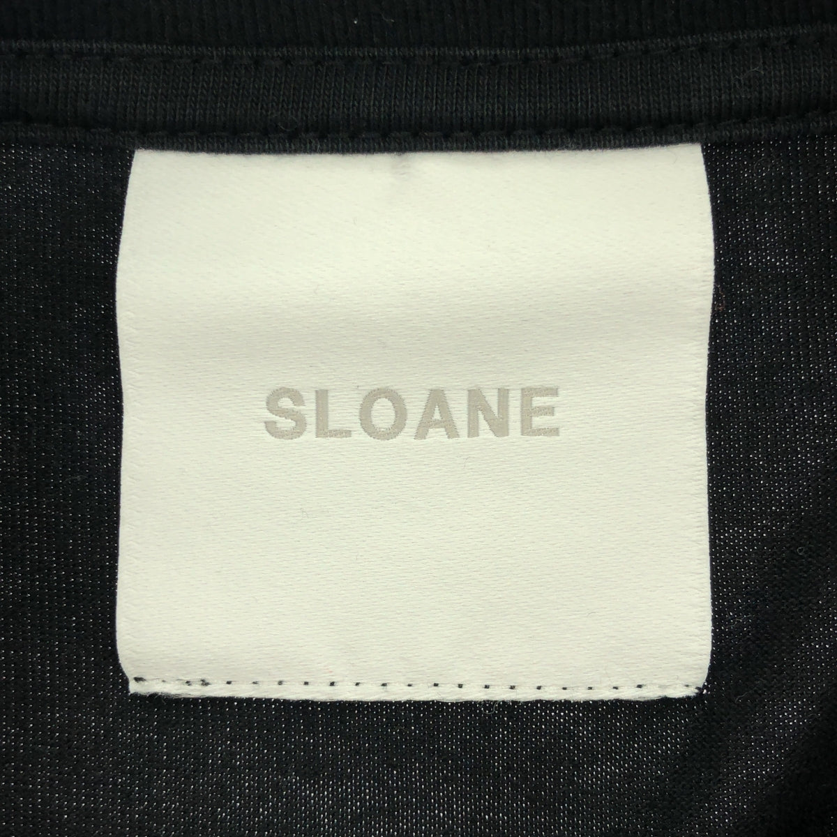SLOANE / スローン | S/S カットソー ワンピース | 1 | ブラック | レディース