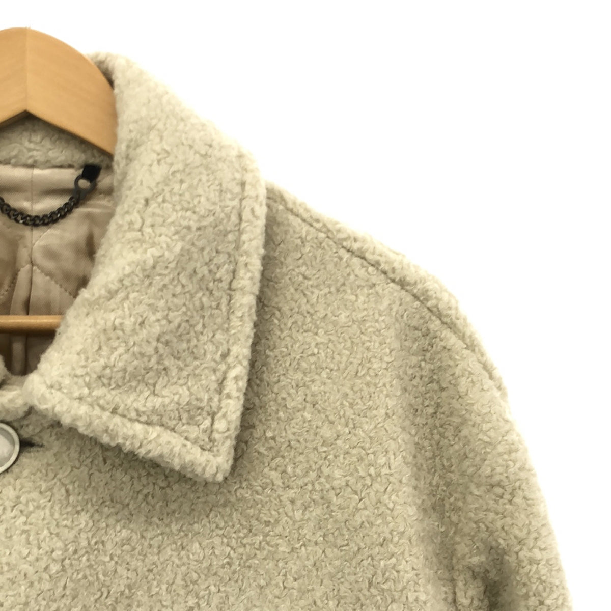 DRIES VAN NOTEN | Ronnor Coat | Wool boa single coat | Fully quilted lining | S | Men's