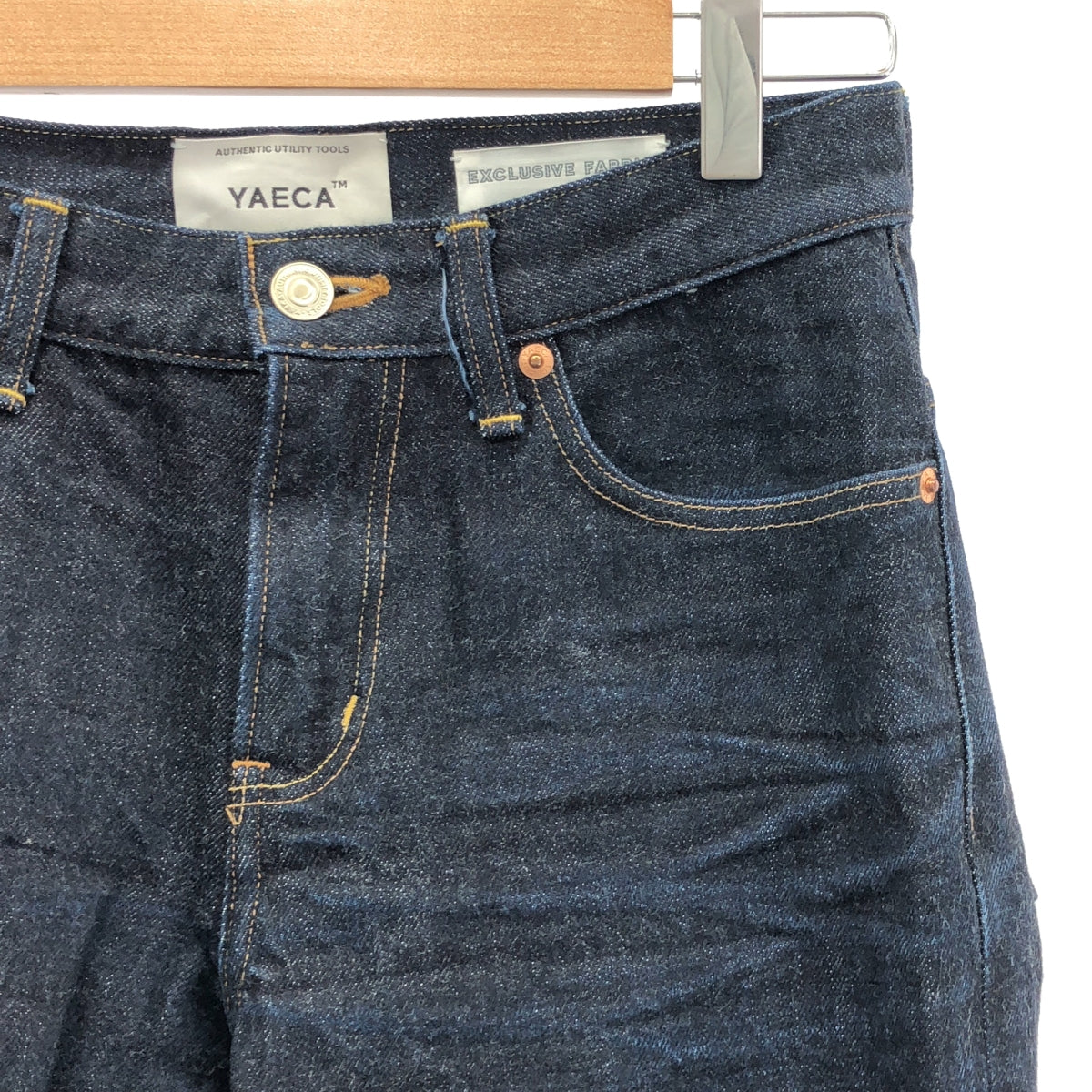 YAECA / 야에카 | 3 DENIM piped stem 파이프 스템 데님 바지 | 28 | 인디고 | 여성