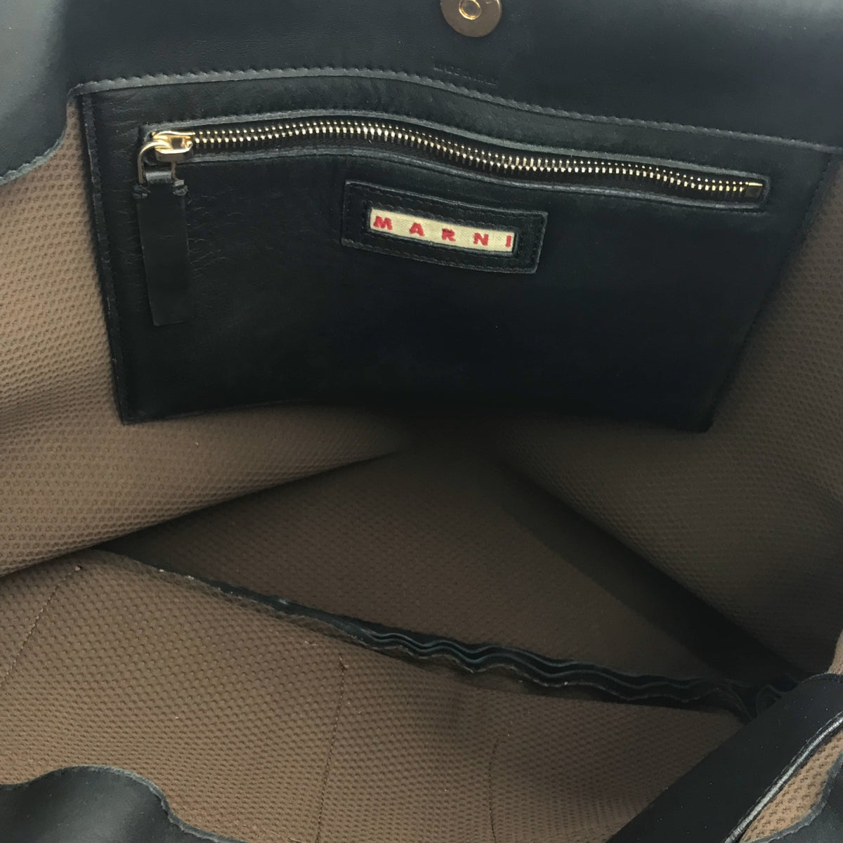 MARNI / Marni | Multi-pocket leather tote bag |
