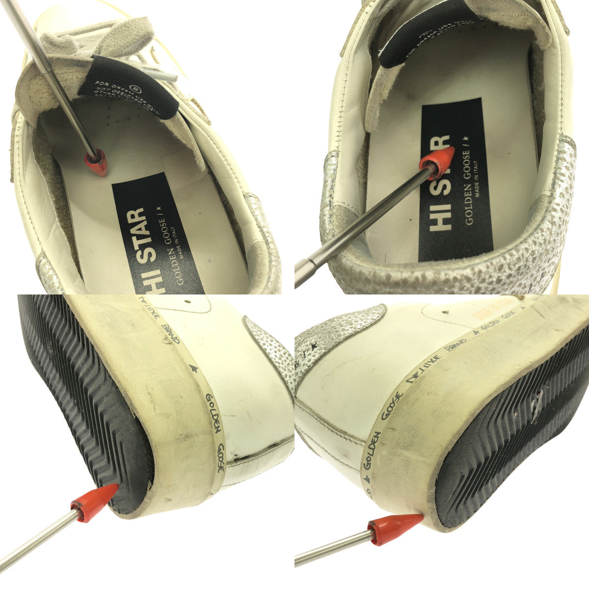 GOLDEN GOOSE | 2022SS | Deuxieme Classe HI STAR platform sneakers | 37 | Women's