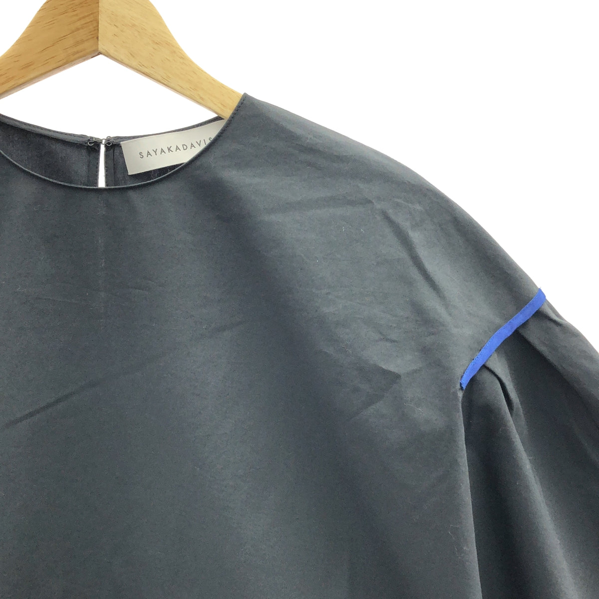 SAYAKA DAVIS / 사야카 데이비스 | 볼륨 슬리브 블라우스 | 2 | 블랙 | 여성