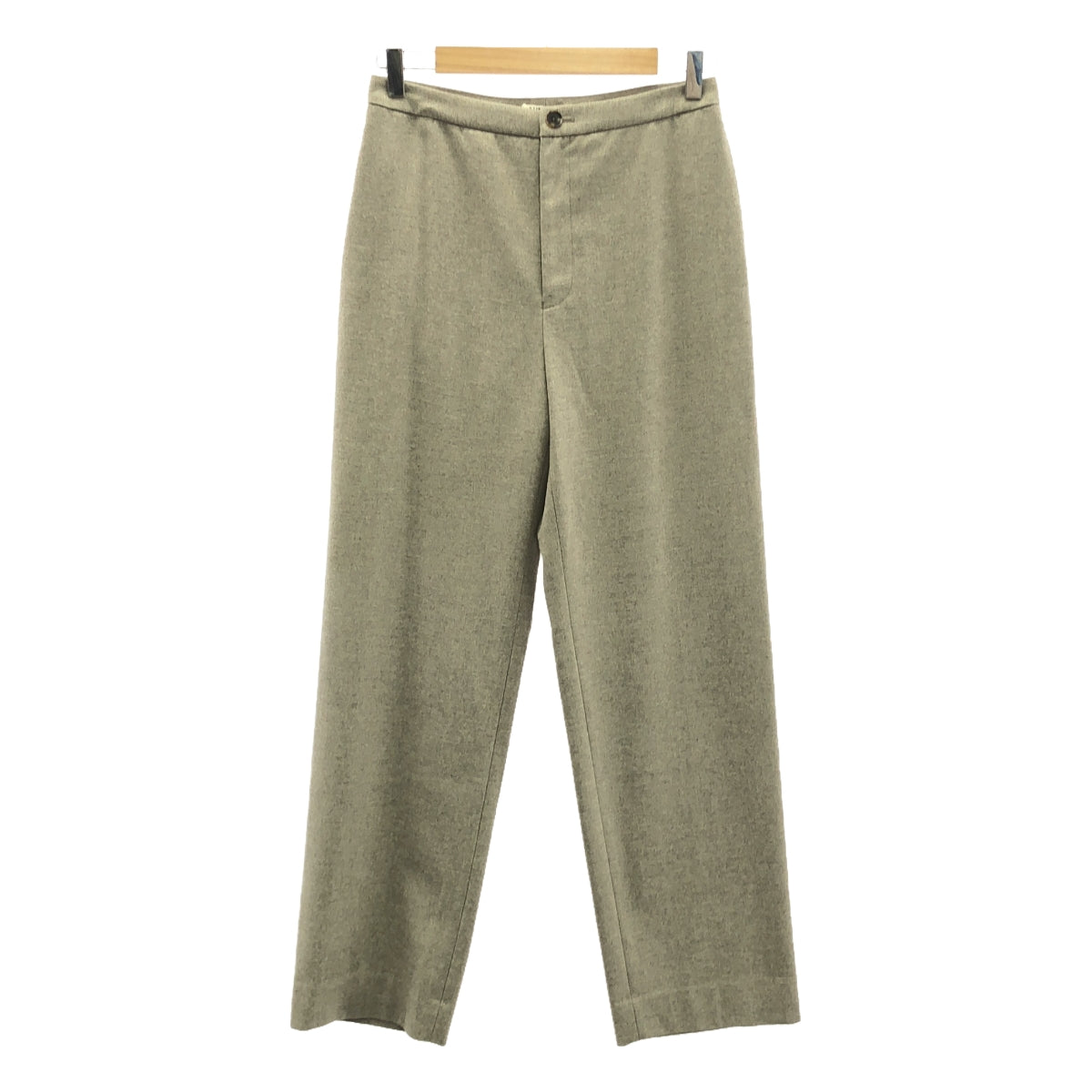 AURALEE / オーラリー | 2020AW | WOOL FULLING FLANNEL SLACKS ウール フリング フランネル スラックス | 1 | ベージュ | メンズ