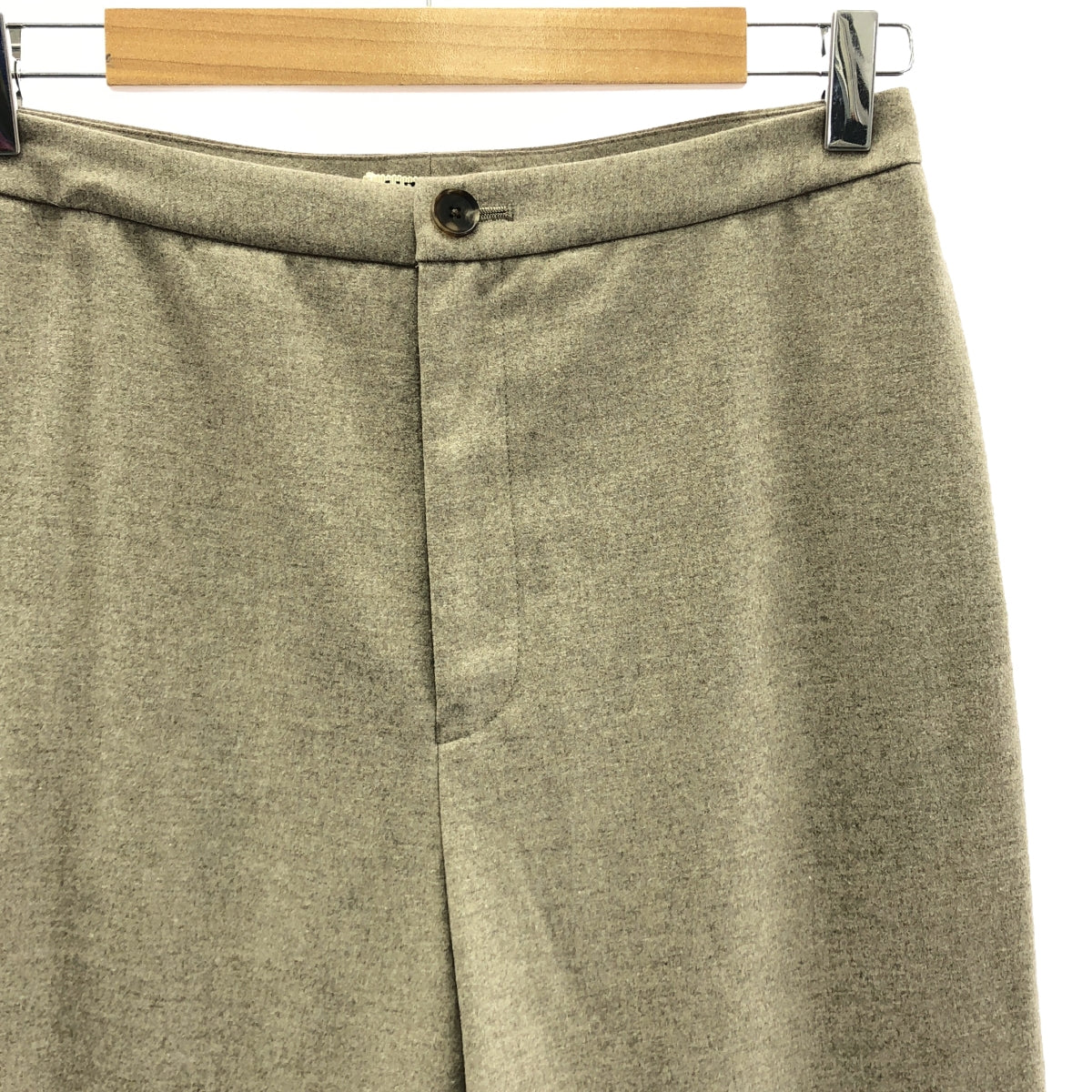 AURALEE / オーラリー | 2020AW | WOOL FULLING FLANNEL SLACKS ウール フリング フランネル スラックス | 1 | ベージュ | メンズ