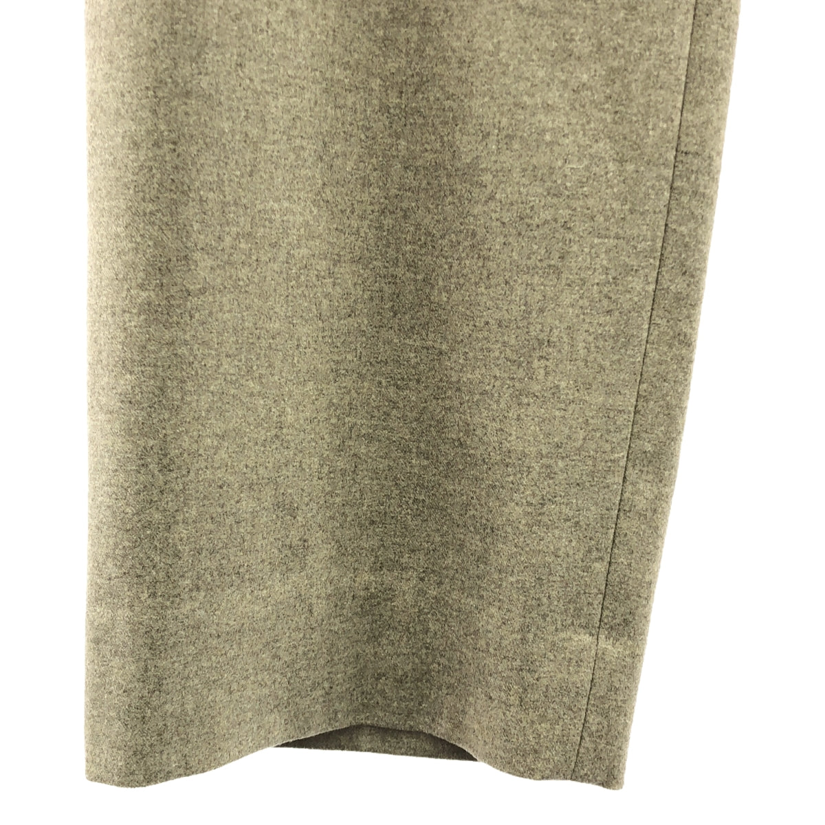 AURALEE / オーラリー | 2020AW | WOOL FULLING FLANNEL SLACKS ウール フリング フランネル スラックス | 1 | ベージュ | メンズ